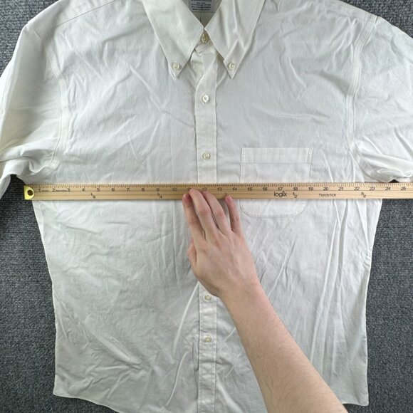 Brooks Brothers Long Sleeve Button Up Shirt Men 16.5 34 Regent Stretch Check *** - Picture 5 of 16